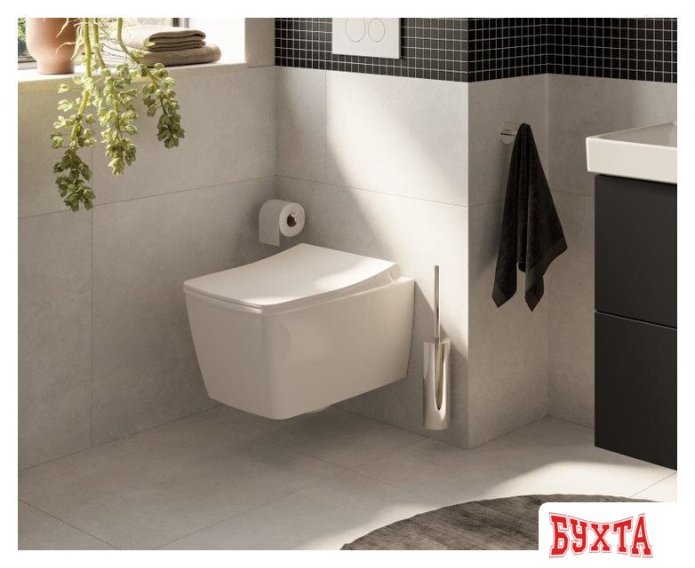 Унитаз подвесной Vitra Metropole Rim-Ex 7672B003-0075 + 122-003-009 4