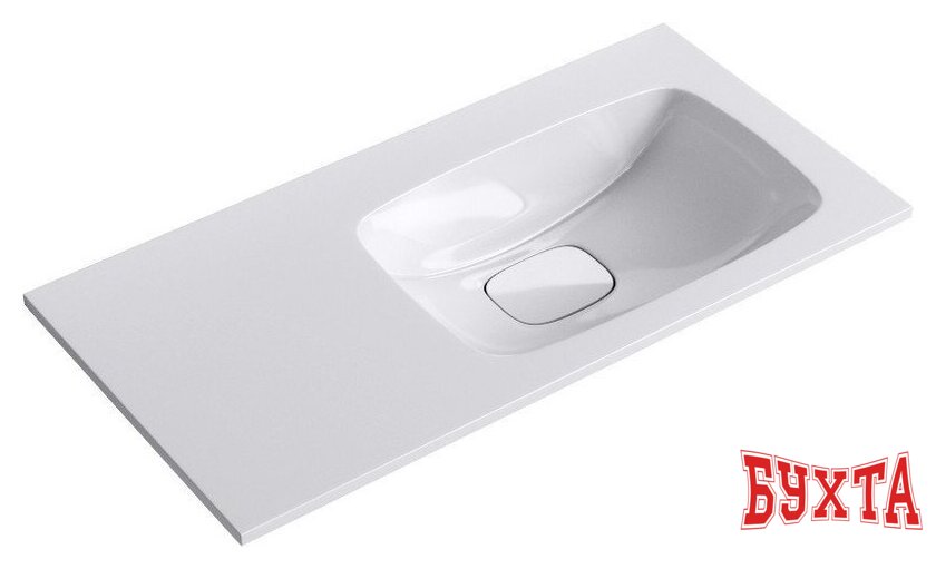 Мебель для ванных комнат Aqwella Тумба с умывальником Malaga 90 R ACC0109RW+Mal.09.04.D-R 3