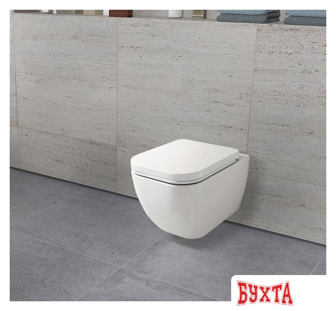 Унитаз подвесной Lavinia Boho One Compacto 3302003C (чаша, пневмокрышка) 3