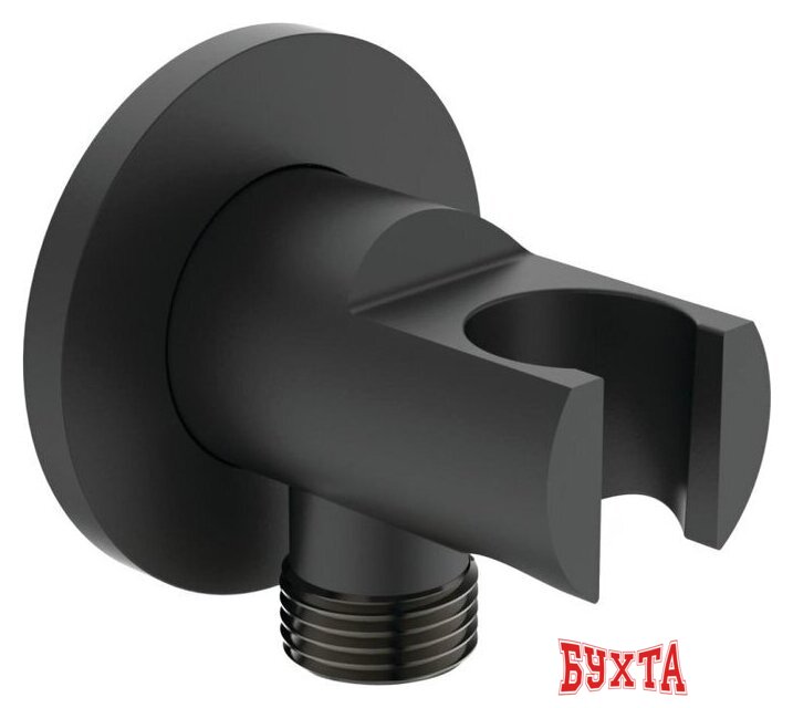 Держатель душевой лейки с подключением Ideal Standard IdealRain Black BC807XG 1