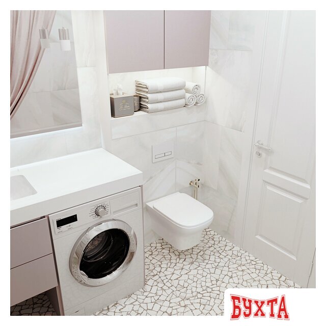 Инсталляция для унитаза Lavinia Boho Relfix 5 в 1 77020042 (белый пластик) 5