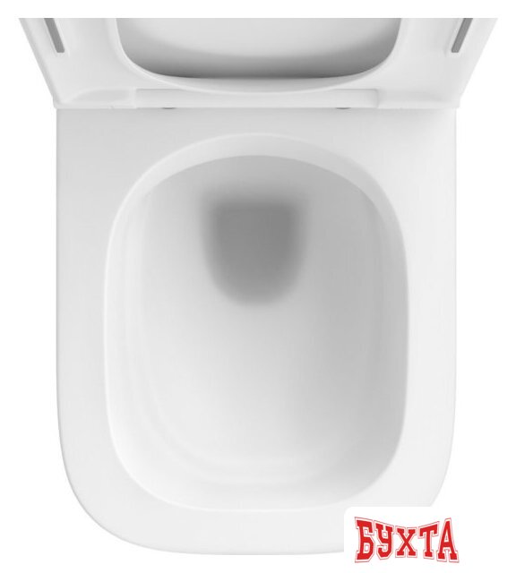 Унитаз подвесной Wellsee Pure BY Wellsee RimFree 182603001 (чаша, пневмокрышка, матовый белый) 3