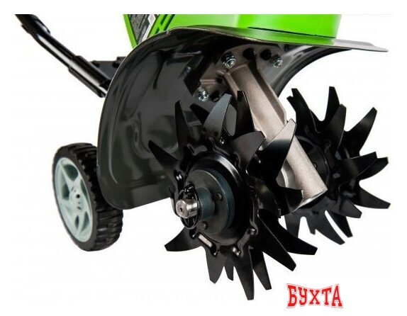Мотокультиватор аккумуляторный Greenworks G40TLK4 (с АКБ 4 Ah) 2