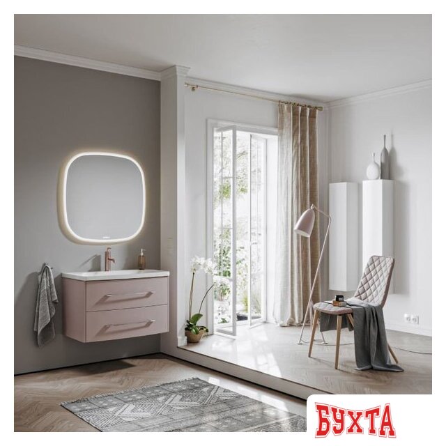 Мебель для ванных комнат Aqwella Зеркало Aura AUR0208AH 4