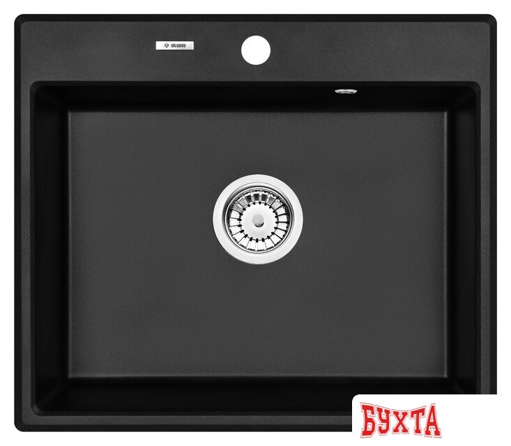 Кухонная мойка Deante Andante ZQN G103 (графитовый металлик) 1