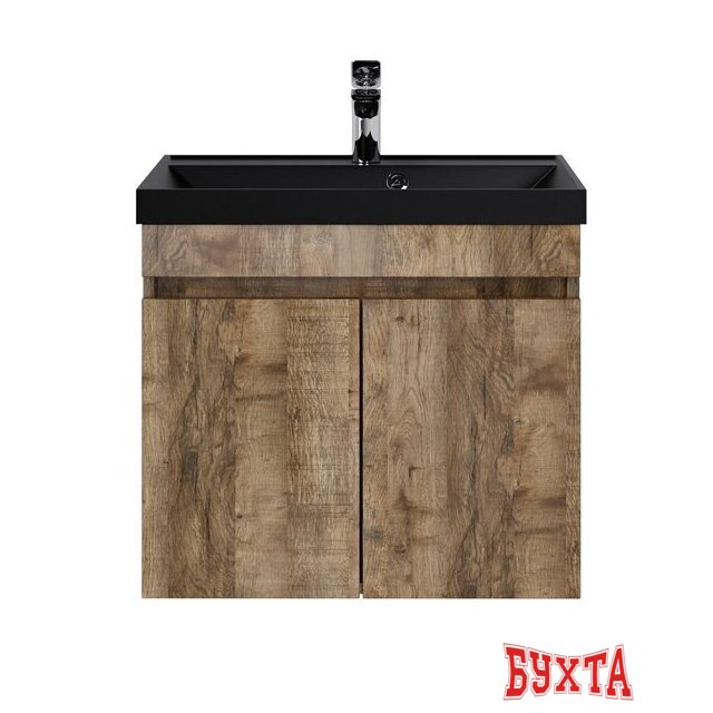 Мебель для ванных комнат Raval Тумба под умывальник Solare 80 Solr.01.80/P/DG-W/RL