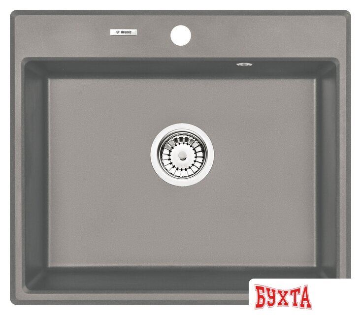 Кухонная мойка Deante Andante ZQN S103 (серый металлик) 1