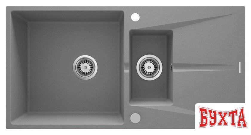 Кухонная мойка Deante Corio ZRC S513 (серый металлик)