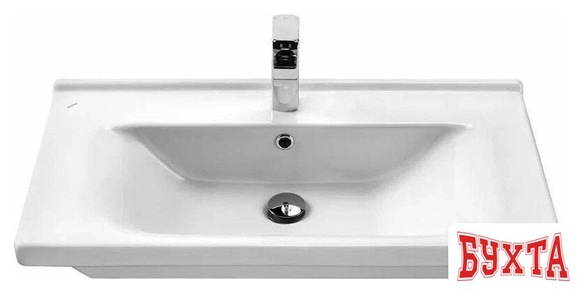 Мебель для ванных комнат Volna Тумба с умывальником Lotty 80.2Y Миранда + Миранда 80 (напольная) 2