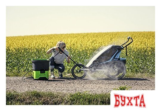 Мойка высокого давления Greenworks GDC40 (без АКБ) 5