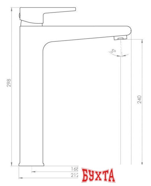 Смеситель Inan Koral M2516 2