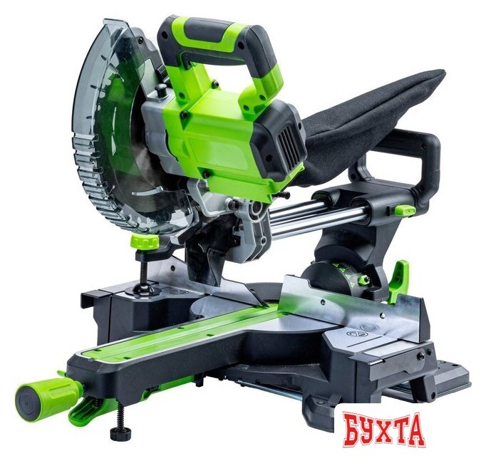 Торцовочная пила Greenworks GD24MS216K4 1501707UB (с 1-им АКБ) 4