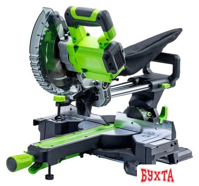 Торцовочная пила Greenworks GD24MS216 1501707UG (с 1-им АКБ) 3