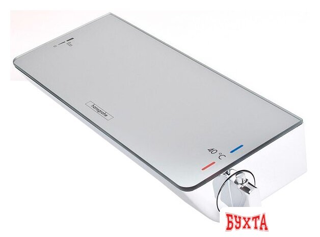 Смеситель Hansgrohe Ecostat Select (хром/белый) 13161000 1