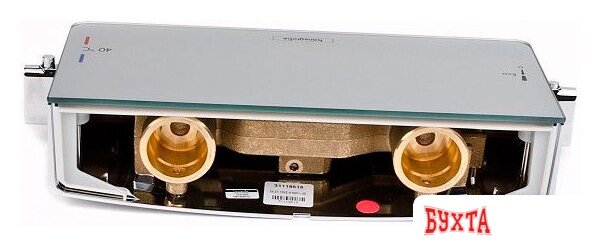 Смеситель Hansgrohe Ecostat Select (хром/белый) 13161000 5