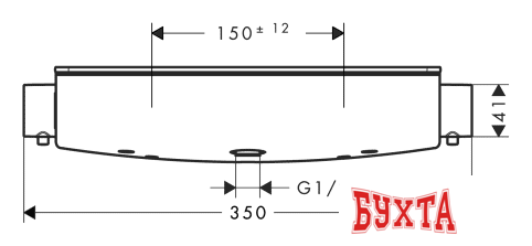 Смеситель Hansgrohe Ecostat Select 13161400 3