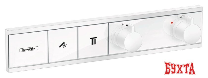 Смеситель без скрытого механизма Hansgrohe RainSelect 15380700 (белый)