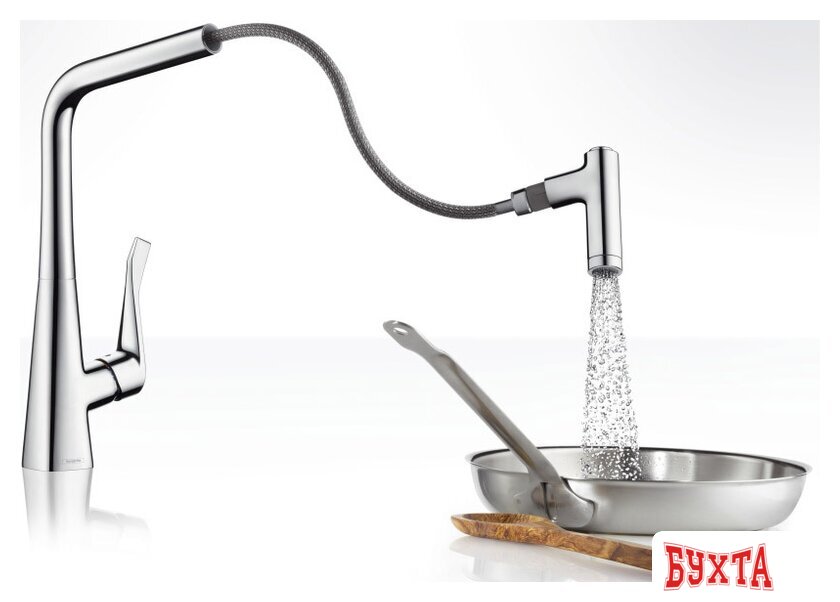 Смеситель Hansgrohe Metris 14820800 3