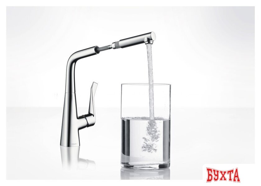 Смеситель Hansgrohe Metris 14821000 2