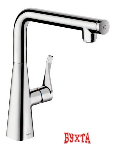 Смеситель Hansgrohe Metris Select 14847000 (хром) 1