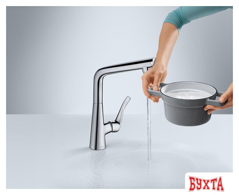 Смеситель Hansgrohe Metris Select 14883800 3