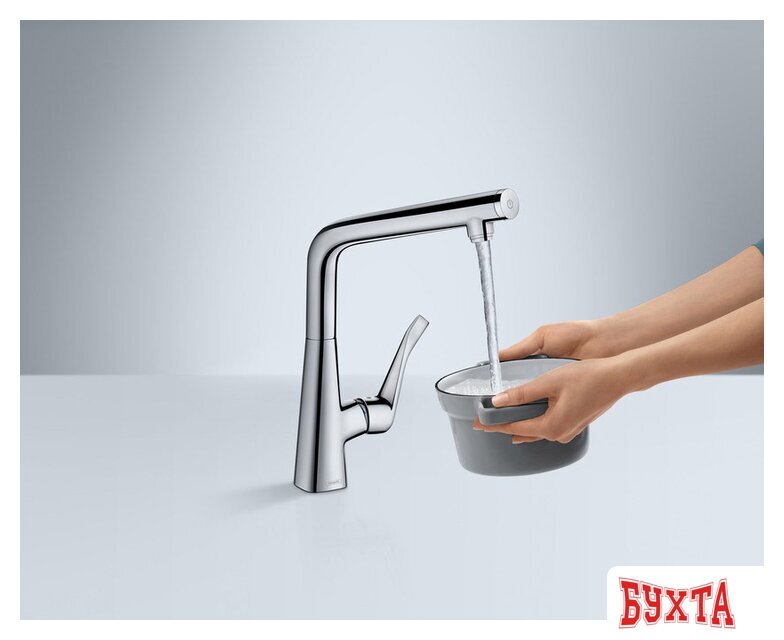 Смеситель Hansgrohe Metris Select 14883800 4