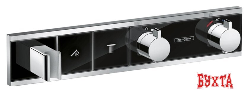 Смеситель Hansgrohe RainSelect 15355600 (черный) 1