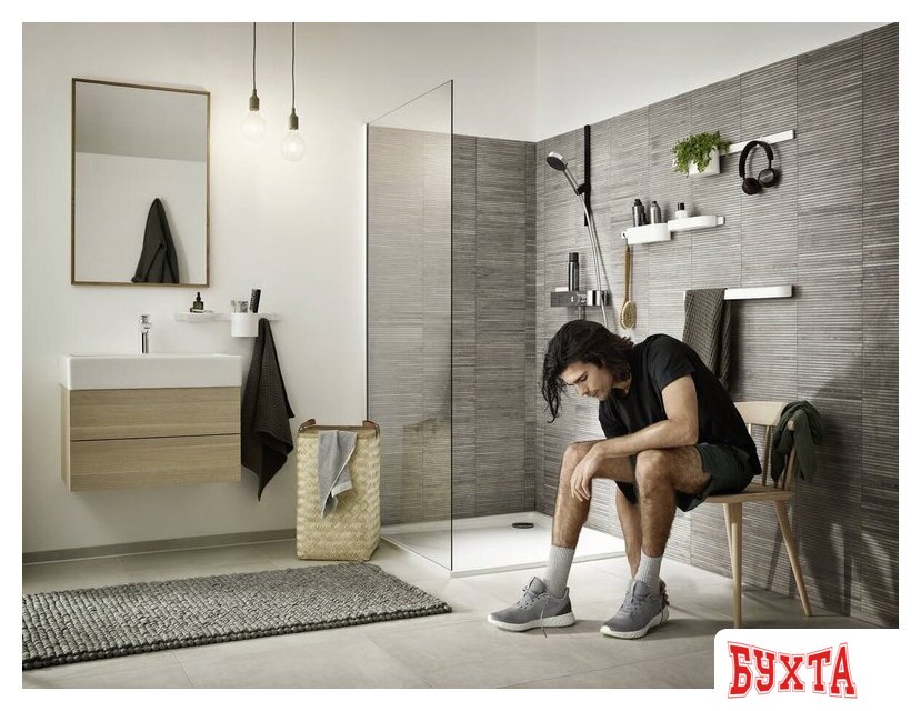 Душевая лейка Hansgrohe Pulsify Select 105 3jet Activation 24100000 (хром) 2