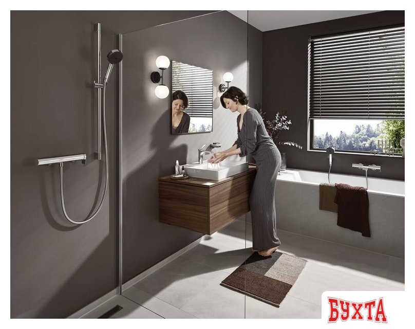 Душевая лейка Hansgrohe Pulsify Select 105 3jet Activation 24100000 (хром) 5