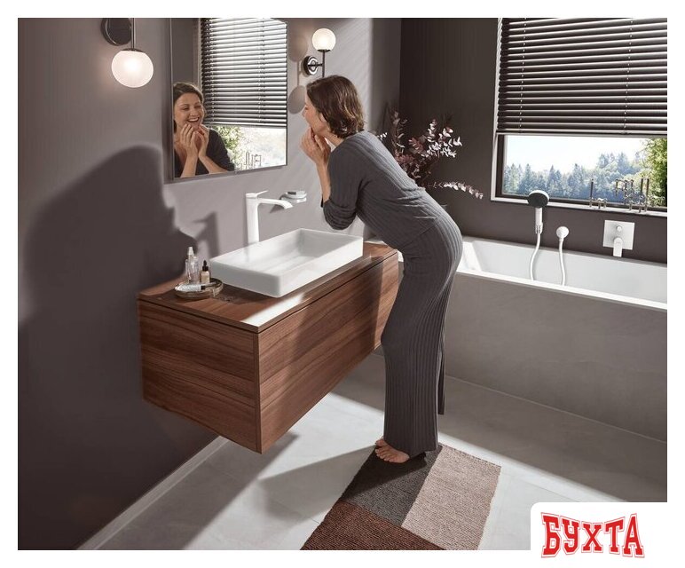 Душевая лейка Hansgrohe Pulsify Select 105 3jet Activation 24100700 (белый матовый) 2