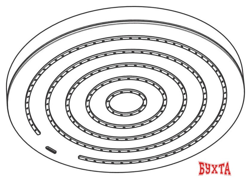 Душевая лейка Hansgrohe Pulsify 24140000 5