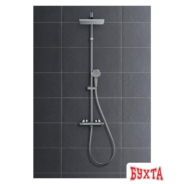 Душевая система Hansgrohe Vernis Shape Showerpipe 230 1jet 26286000 (хром) 3