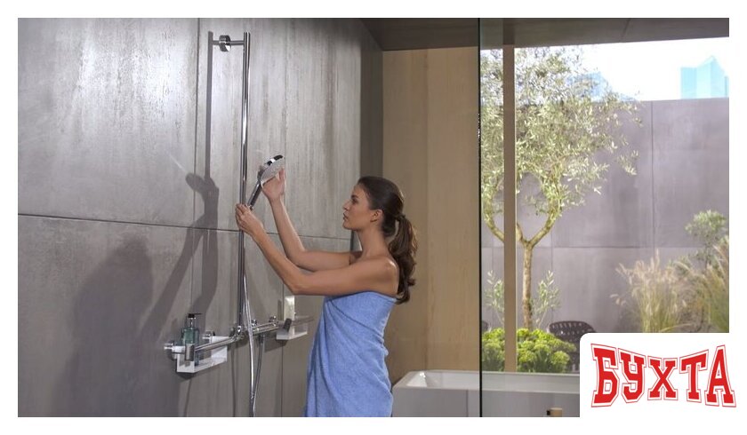 Душевой гарнитур Hansgrohe Raindance Select S 26326000 (хром) 5