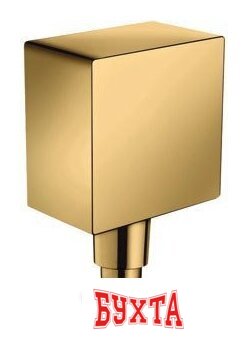 Шланговое подключение Hansgrohe FixFit Square 26455990 (золотистый) 1