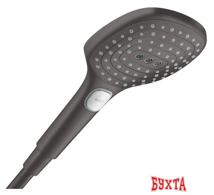 Душевая лейка Hansgrohe Raindance Select E 26520340 (черный матовый) 1