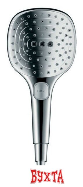 Душевая лейка Hansgrohe Raindance Select 120 Air 26520670 (черный матовый) 3