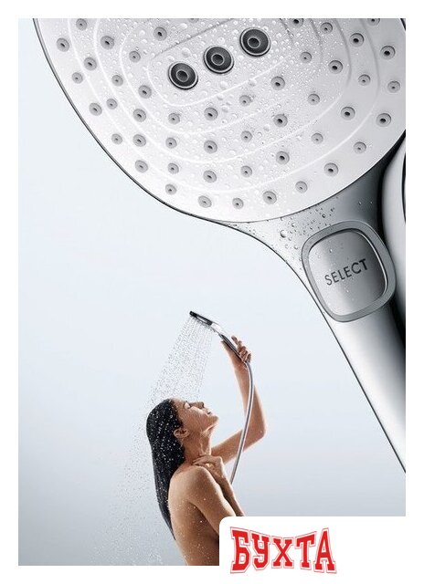 Душевая лейка Hansgrohe Raindance Select 120 Air 3jet 26521000 (хром) 4