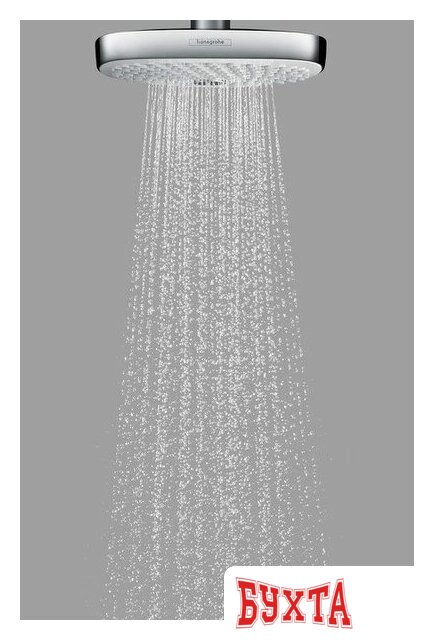 Верхний душ Hansgrohe Croma Select E 180 2jet [26524000] 2