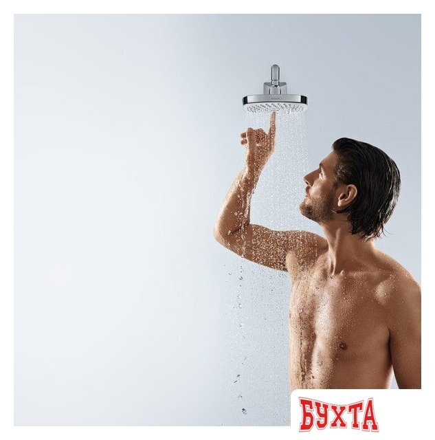 Верхний душ Hansgrohe Croma Select E 180 2jet [26524400] 2