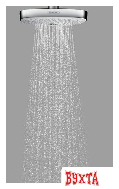 Верхний душ Hansgrohe Croma Select E (белый/хром) 26528400 2