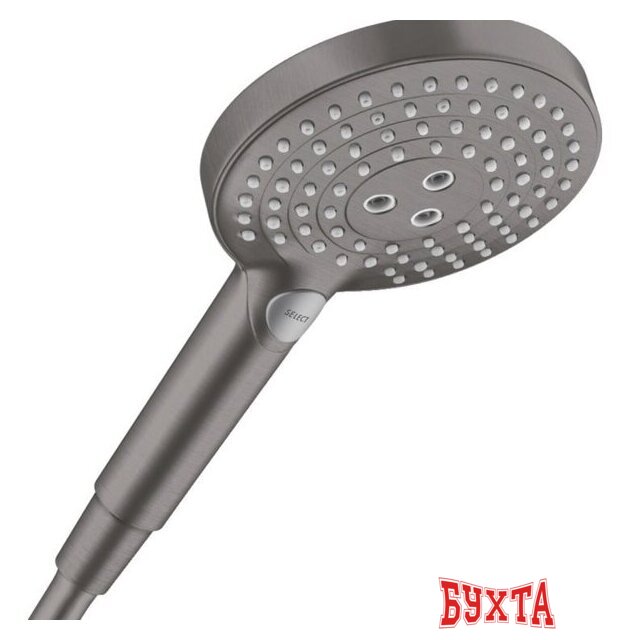 Душевая лейка Hansgrohe Raindance Select S 120 3jet 26530670 (черный матовый) 1