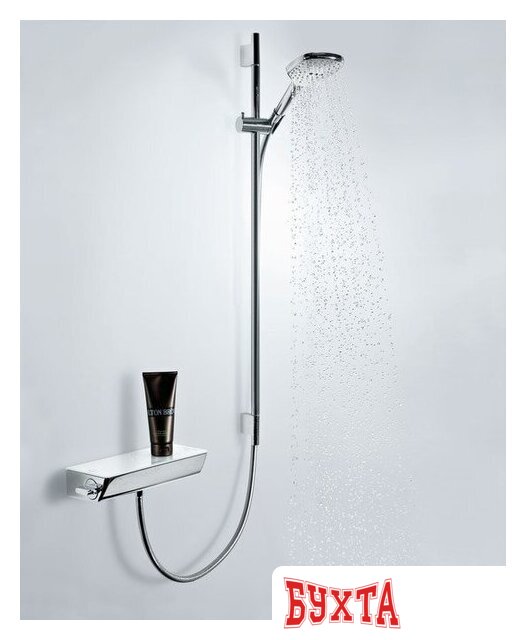Душевой гарнитур Hansgrohe Raindance Select E 120 EcoSmart 26623400 (белый/хром) 4