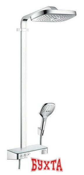 Душевая система Hansgrohe Raindance Select E 300 3jet Showerpipe [27127000] 1