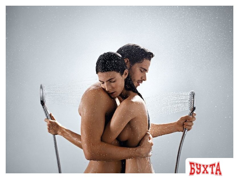 Душевая система Hansgrohe Raindance Select E 300 2jet 27283400 (белый/хром) 5