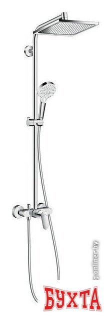 Душевая система Hansgrohe Crometta E 240 1jet Showerpipe [27284000] 1