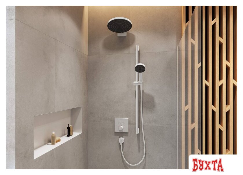 Шланговое подключение Hansgrohe Fixfit 27454700 4