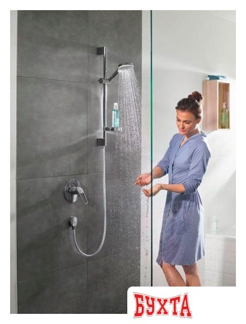 Шланговое подключение Hansgrohe FixFit 27456000 (хром) 3