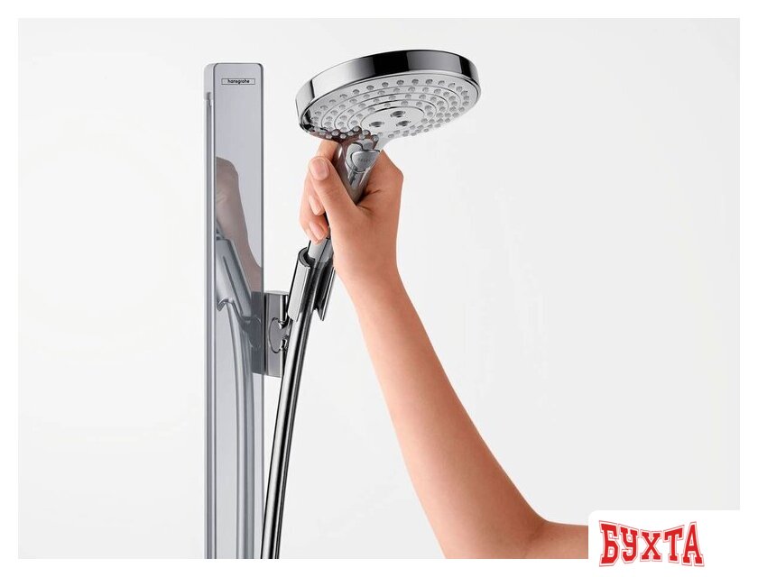 Душевой гарнитур Hansgrohe Raindance Select S 120 27648400 (белый/хром) 2