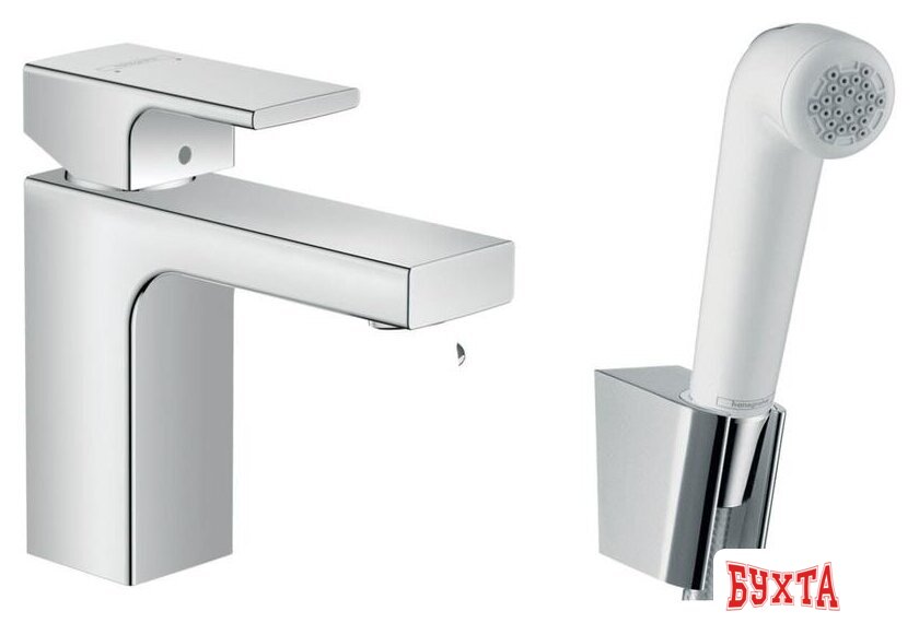 Смеситель с лейкой для биде Hansgrohe Vernis Shape 71216000