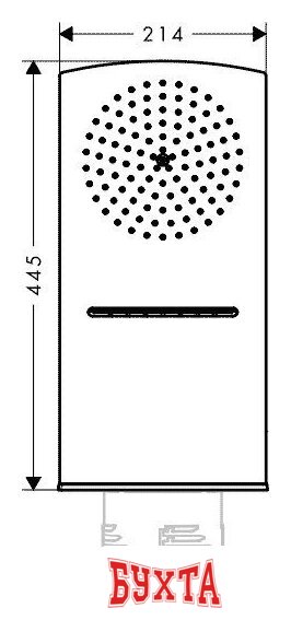 Верхний душ Hansgrohe Raindance Rainfall 180 AIR 2jet (28433000) 3
